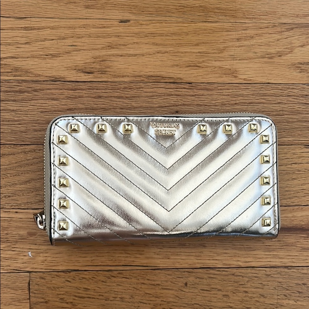 Victoria’s Secret Gold Studded Women's Wallet